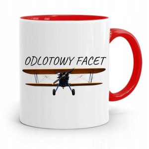 Kubek Czerwony Prezent Dla Chłopaka Odlotowy Facet