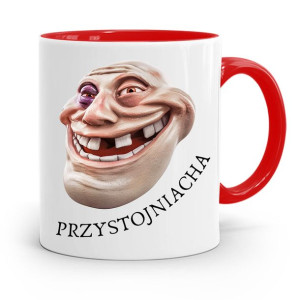 Kubek Czerwony Prezent Dla Chłopaka Przystojniacha