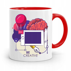 Kubek Czerwony Prezent Dla Grafika Be Creative