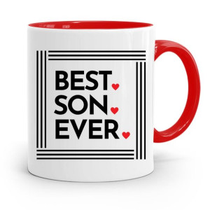 Kubek Czerwony Prezent Dla Syna Best Son Ever