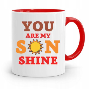 Kubek Czerwony Prezent Dla Syna U Are My Son