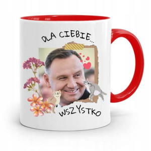 Kubek Czerwony Prezydenta Andrzej Duda Dla Ciebie