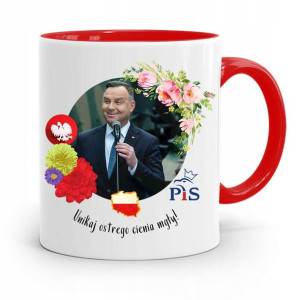 Kubek Czerwony Prezydenta Andrzej Duda Pis Zdrowie
