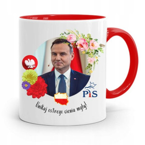 Kubek Czerwony Prezydenta Andrzej Duda Pis Zdrowie