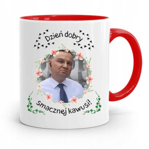 Kubek Czerwony Prezydenta Andrzej Duda Pis Zdrowie
