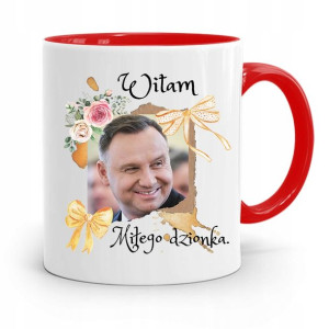 Kubek Czerwony Prezydenta Andrzej Duda Pis Zdrowie
