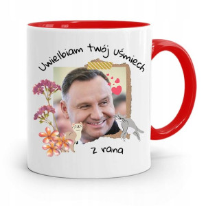 Kubek Czerwony Prezydenta Andrzej Duda Pis Zdrowie