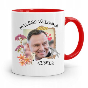 Kubek Czerwony Prezydenta Andrzej Duda Pis Zdrowie