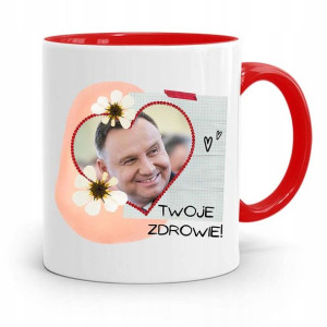 Kubek Czerwony Prezydenta Andrzej Duda Pis Zdrowie