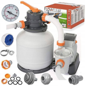 Pompa Piaskowa Basenu 5678l/h Bestway 58497 Zestaw