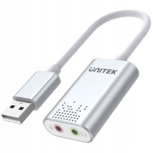 Karta dźwiękowa Unitek Y-247A USB Stereo