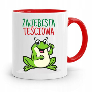 Kubek Czerwony Teściowej Mamy Żajebista Teściowa
