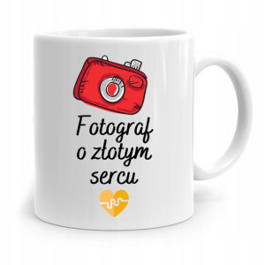 Kubek Dla Fotografa Fotograf O Złotym Sercu