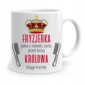Kubek Dla Fryzjera Barbera Fryzjerka Królowa