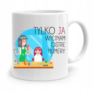 Kubek Dla Fryzjera Barbera Ja Wycinam Ostre Numery