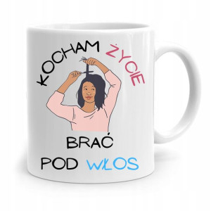 Kubek Dla Fryzjera Barbera Kocham Brać Pod Włos