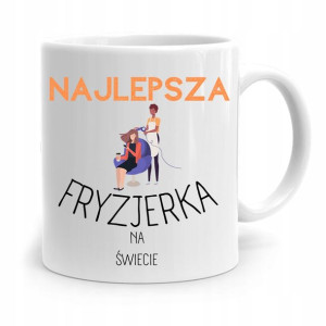 Kubek Dla Fryzjera Barbera Najlepsza Fryzjerka