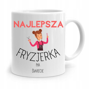 Kubek Dla Fryzjera Barbera Najlepsza Fryzjerka