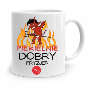 Kubek Dla Fryzjera Barbera Piekielnie Dobry
