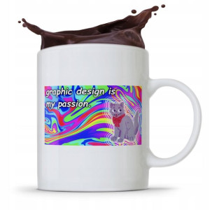 Kubek Dla Grafika Graphic Design Is My Passion
