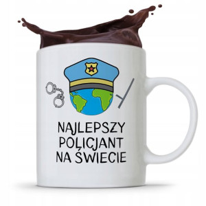 Kubek Dla Najlepszego Policjanta Na Świecie