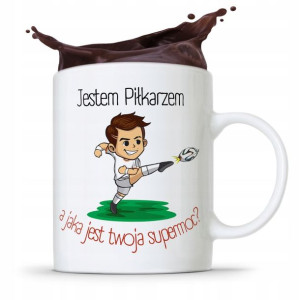 Kubek Dla Piłkarza Zawodnika Jestem Piłkarzem