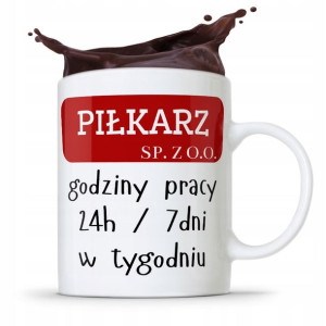 Kubek Dla Piłkarza Zawodnika Piłkarz Sp. Z O.o.