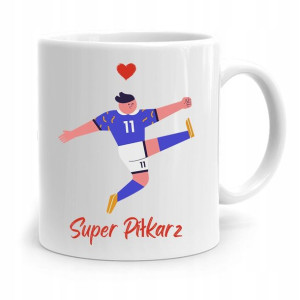 Kubek Dla Piłkarza Zawodnika Super Piłkarz Prezent