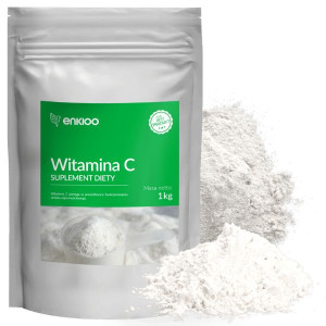 Enkioo Witamina C w proszku, Kwas L – Askorbinowy 1kg
