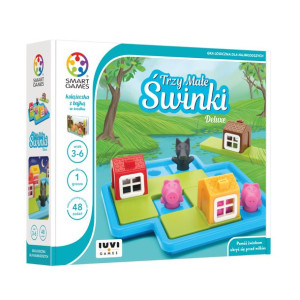 TRZY MAŁE ŚWINKI DELUXE gra logiczna SMART GAMES