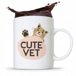 Kubek Dla Weterynarza Cute Vet Prezent