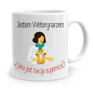 Kubek Dla Weterynarza Jestem Weterynarzem Prezent