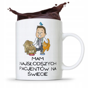 Kubek Dla Weterynarza Mam Najsłodszych Pacjentów