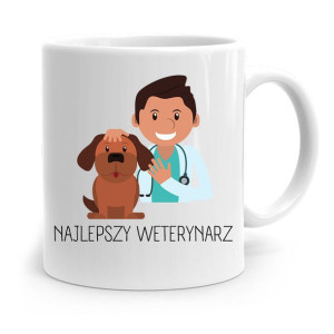 Kubek Dla Weterynarza Najlepszy Weterynarz Prezent