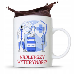 Kubek Dla Weterynarza Najlepszy Weterynarz Prezent