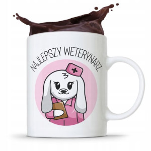 Kubek Dla Weterynarza Najlepszy Weterynarz Prezent