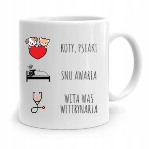 Kubek Dla Weterynarza Wita Was Weterynaria Przent