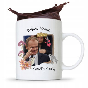 Kubek Donald Tusk Po Platforma Dobra Kawa Prezent