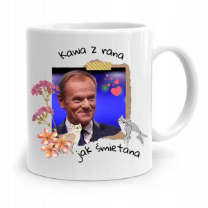 Kubek Donald Tusk Po Platforma Kawa Z Rana Prezent