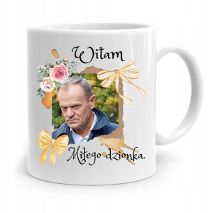 Kubek Donald Tusk Po Platforma Miłego Dzionka
