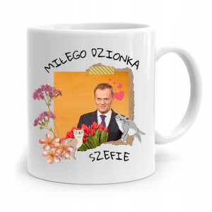 Kubek Donald Tusk Po Platforma Miłego Dzionka