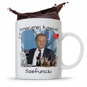Kubek Donald Tusk Po Platforma Smacznej Kawusi