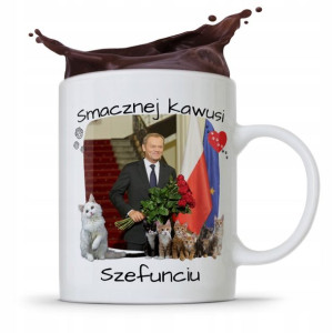 Kubek Donald Tusk Po Platforma Smacznej Kawusi