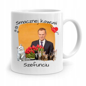 Kubek Donald Tusk Po Platforma Szefunciu Prezent