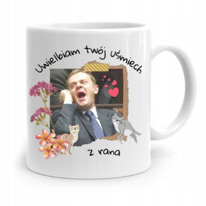 Kubek Donald Tusk Po Platforma Uśmiech Z Rana
