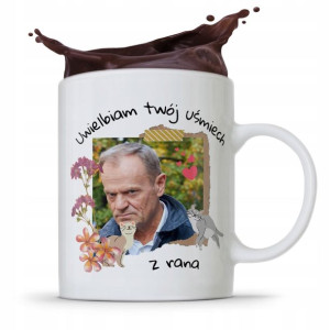 Kubek Donald Tusk Po Platforma Uśmiech Z Rana