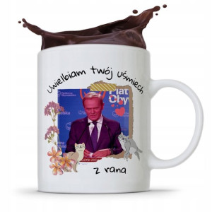 Kubek Donald Tusk Po Platforma Uśmiech Z Rana
