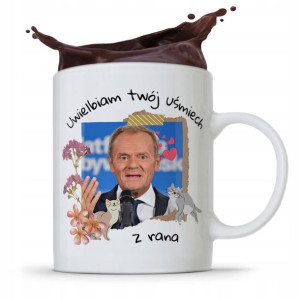 Kubek Donald Tusk Po Platforma Uśmiech Z Rana