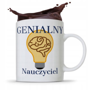 Kubek Dzień Nauczyciela Genialny Nauczyciel