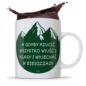 Kubek Dzień Nauczyciela Wyjść Z Klasy I Wyjechać